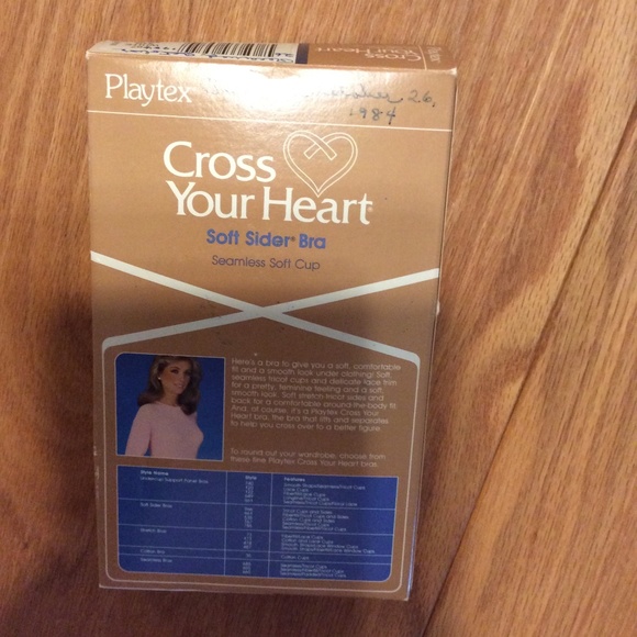NIB Vintage Playtex Cross Your Heart Bra - Picture 4 of 4
